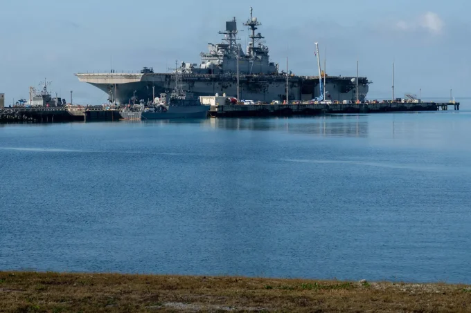 Forward-Deployed U.S. Navy Flattop Concluding Six-Month Mission