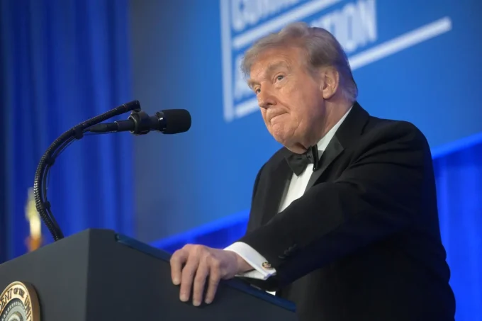 Trump Awkwardly Congratulates Reporters He Sued Over Epstein ‘Birthday Book’ Story