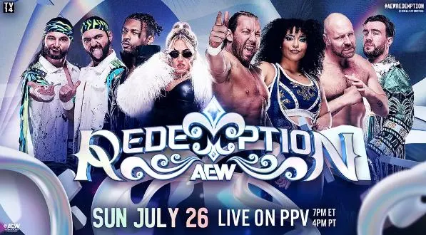 AEW Redemption 2026 Match Card, Start Time, Streaming Info