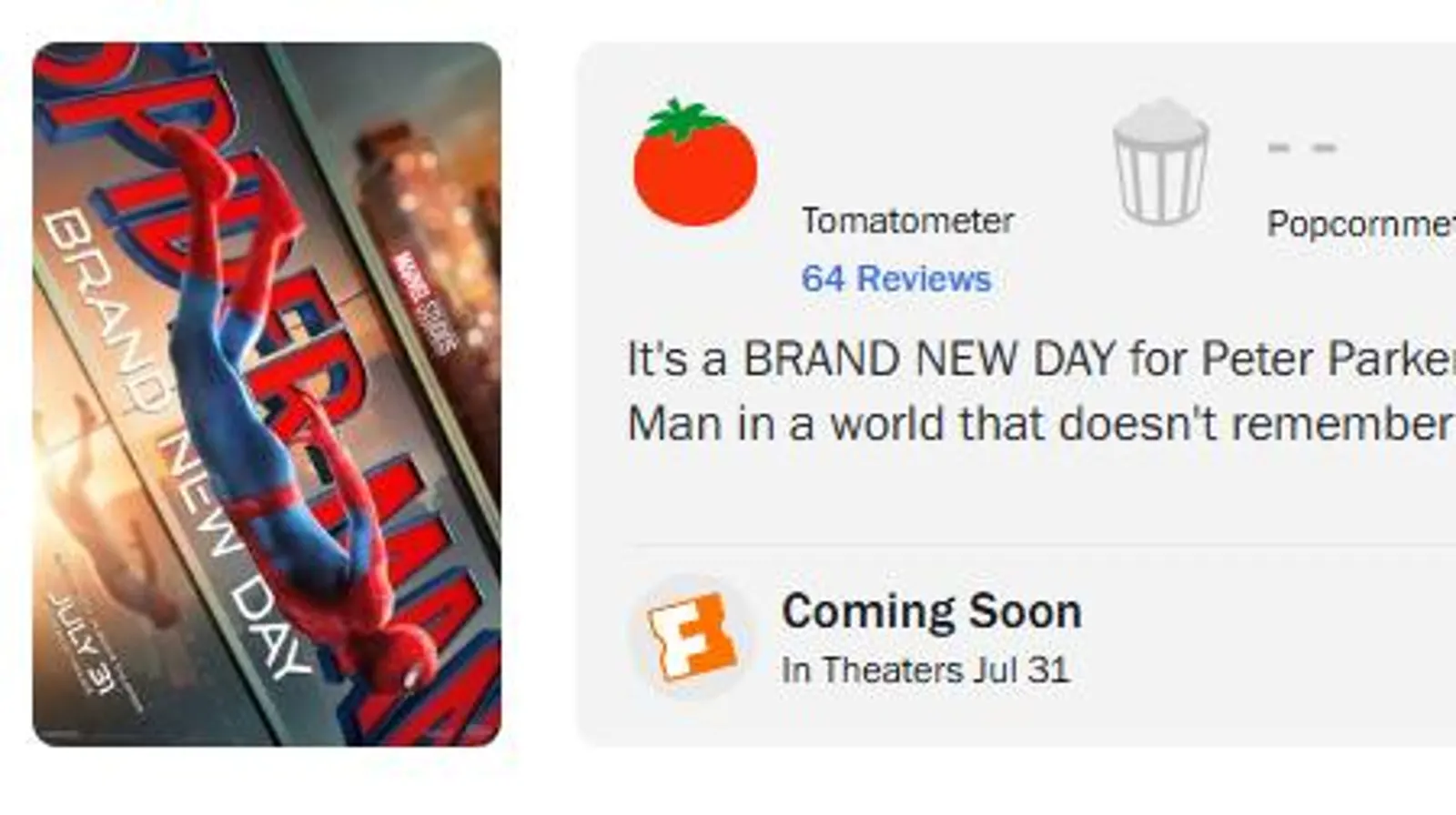 Brand New Day’ Rotten Tomatoes Review Score Is In