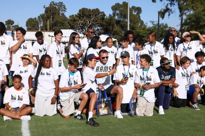 LA Rams Launch Olympic Legacy With 1,000 Tickets For Los Angeles Youth