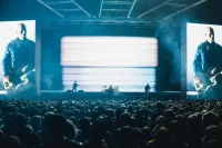 Inside Soda Stereo’s groundbreaking ECOS tour, led by a digital frontman