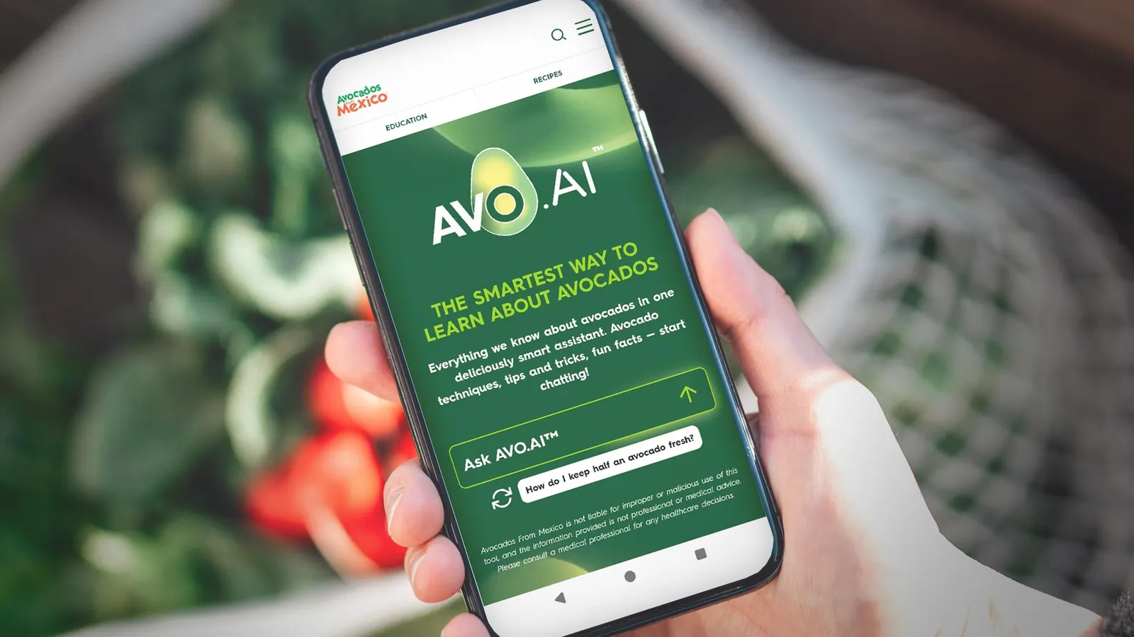 Avocados From Mexico Introduces Avocado-Focused AI Chatbot