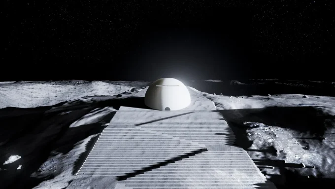 European Designer Proposes 3D Printing A Moon Temple On Astronaut Base