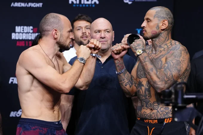 What Time Does The UFC Belgrade Fight Card Start?