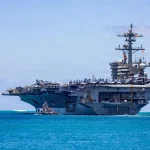 US Navy’s USS Theodore Roosevelt Supercarrier Returning To San Diego