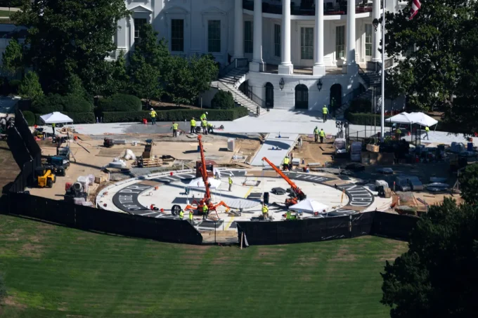 ‘Dissatisfied’ Trump Orders Changes To White House Helipad
