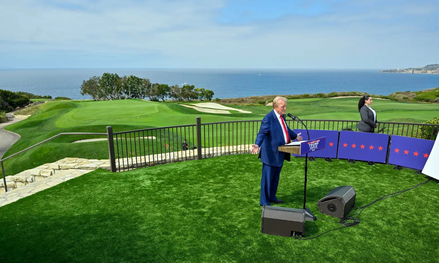 Armed Man Arrested At Trump Golf Course In California