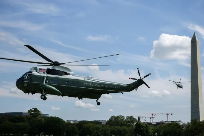 FAA Investigating Marine One Safety Incident Over D.C. With Trump Onboard
