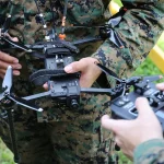 U.S. Marines Practice Launching Kamikaze Attack Drones In South Korea