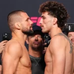 UFC Vegas 120 Final Card — Gamrot Vs. Salkilld Weigh-In Results