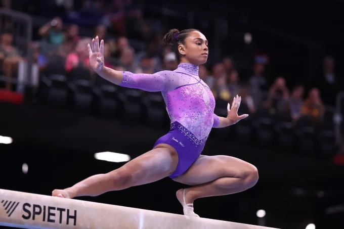 Hezly Rivera Comes From Behind To Win Second U.S. Gymnastics Title