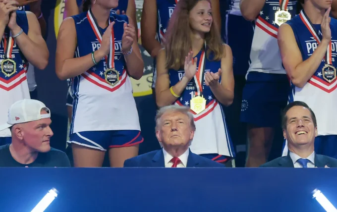 Trump Attends ‘Patriots Games’ With Pat McAfee