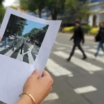 Video Captures ‘Abbey Road’ Crosswalk Scene During Beatles Biopics Filming