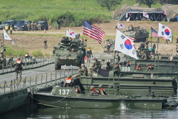 Despite Trump’s Overtures To Kim, North Korea Denounces U.S.-South Korea Joint Military Drill
