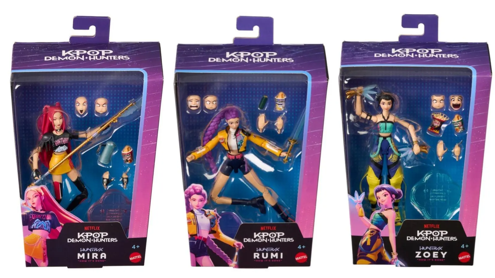 Mattel’s ‘KPop Demon Hunters’ Action Figures Get Release Date