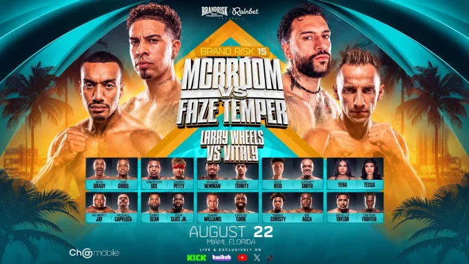 Brand Risk 15 Boxing – What Time Does It Start And How To Watch