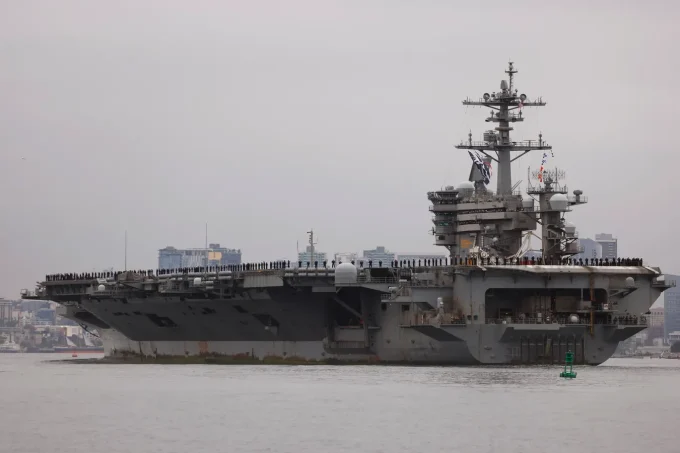 Another US Navy Supercarrier Set To Deploy To The Middle East