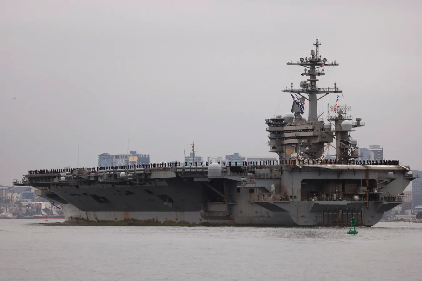Another US Navy Supercarrier Set To Deploy To The Middle East