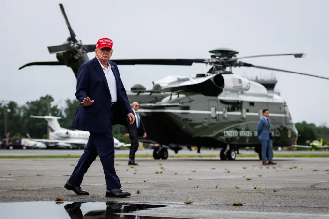 Trump Helicopter’s Close Call With Jet May Be Linked To White House Construction