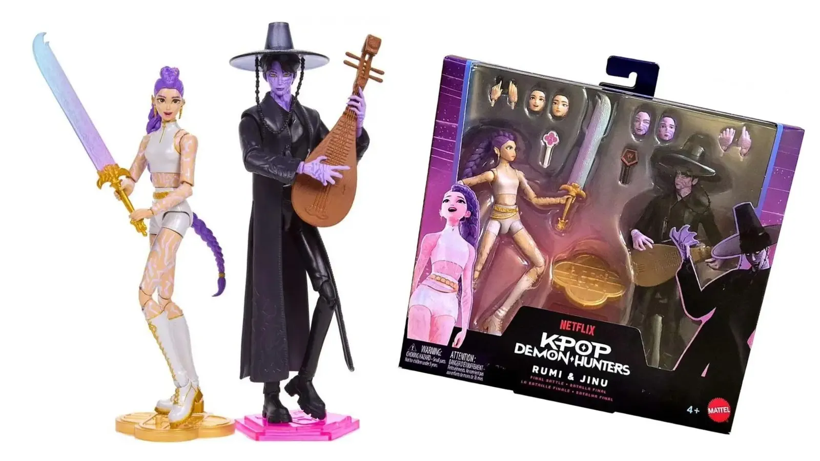 New ‘KPop Demon Hunters’ Toys From Mattel Go On Sale This Week