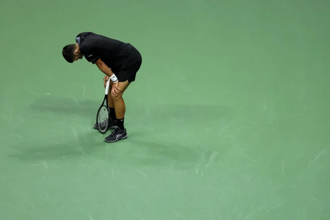 Novak Djokovic Stunned In 1st Round At U.S. Open After Battling Stomach Trouble