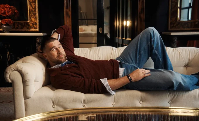 Chiefs Star Travis Kelce Debuts In His First Tommy Hilfiger Ad