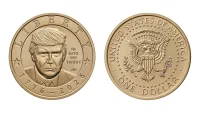 U.S. Mint Puts Trump  Coin On Sale