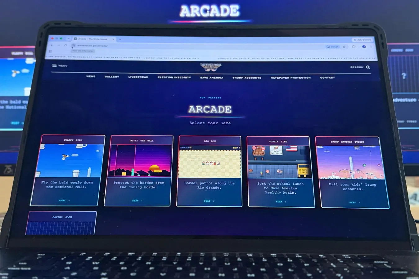 Tetris Challenges The White House Over ‘Arcade.gov” As Rest of the Industry Stays Quiet