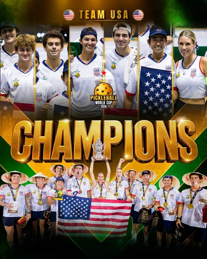 Team USA Repeats As Team Champions in Vietnam At 2026 Pickleball World Cup