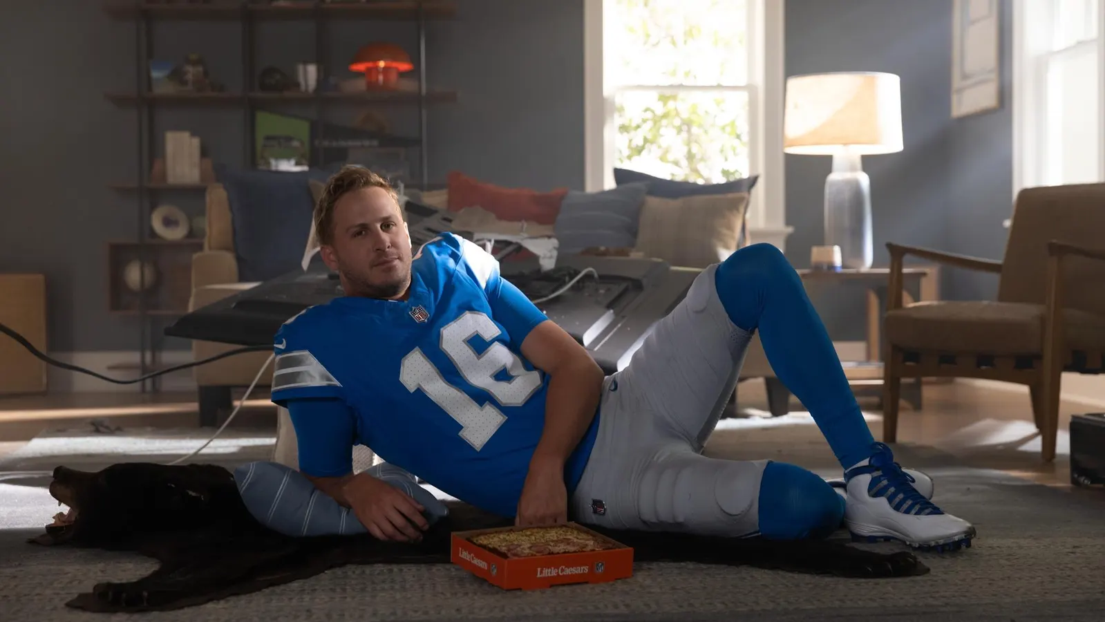 Lions Star Jared Goff Is Now A Detroit-Style Pizza Pitchman