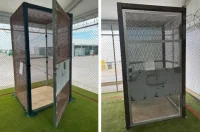 Some ‘Alligator Alcatraz’ Detainees Kept In Cages The Size Of Phone Booths