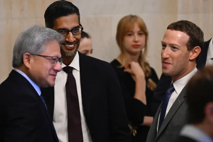 Billionaires Mark Zuckerberg And Jensen Huang Offer AI Slowdown Counterarguement