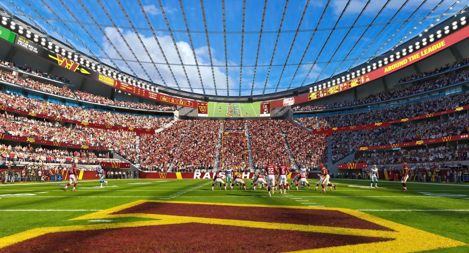 Commanders Release Stadium Renderings With Distinct Seating Bowl