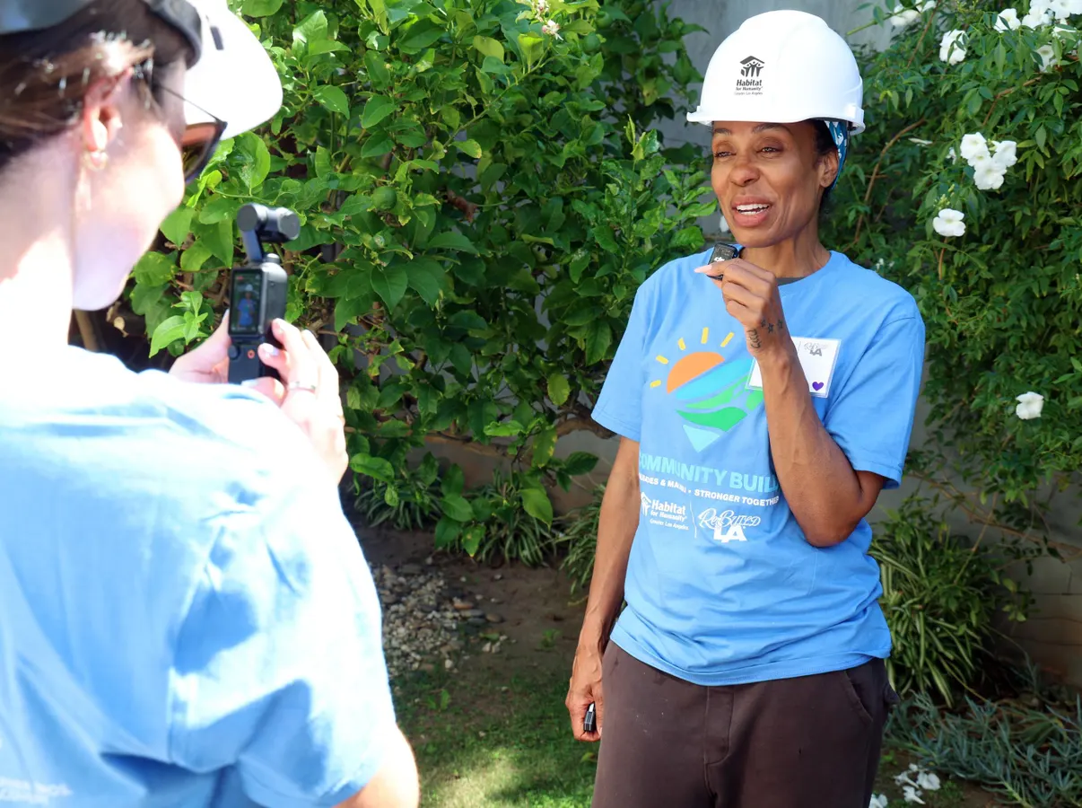 Habitat For Humanity Launches Los Angeles Rebuild For Wildfire Survivors, Actress Karen Pittman Volunteers