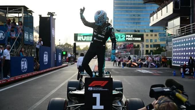 Starting Grid For The 2026 F1 Azerbaijan Grand Prix After Penalties