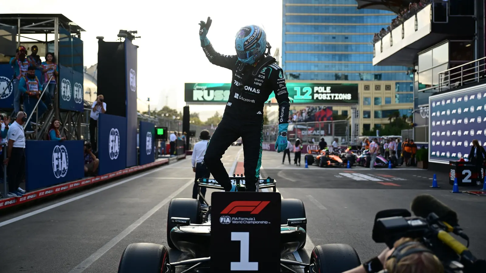 Starting Grid For The 2026 F1 Azerbaijan Grand Prix After Penalties