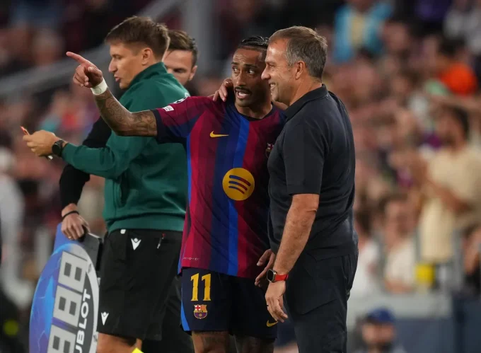 Barcelona Boss Flick Has Decided What To Do With Raphinha