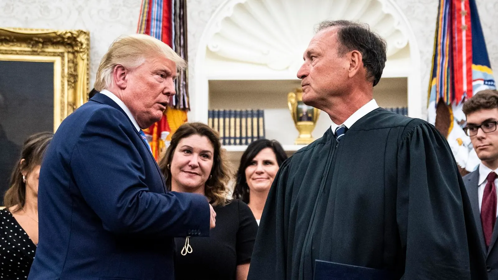Trump Attacking Supreme Court Is ‘Harsh’, Justice Samuel Alito Says