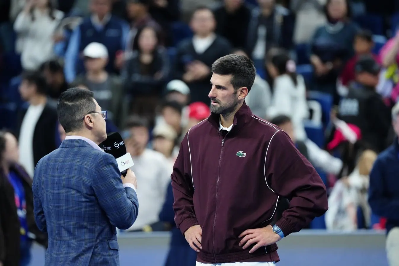 Djokovic Reaches Beijing Final After Medvedev Is Defaulted For Hitting Fan