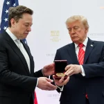 Trump Awards Elon Musk National Medal Of Science (Photos)
