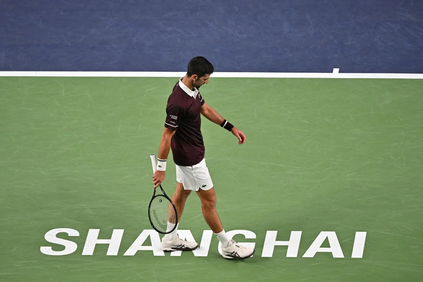 Novak Djokovic Won’t Tie Roger Federer In Shanghai After 1st-Round Loss